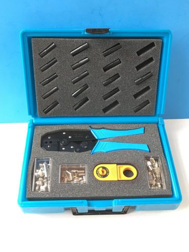 Paladin Tools PA 1317 RG58 RG 58 59 Cable Crimper TV RJ &gt;&gt; EXCELLENT USED COND