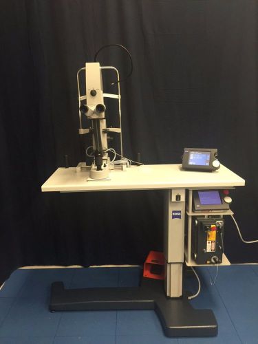 Zeiss visulas combi yag iii 532s combo green argon laser w table &amp; slit lamp for sale