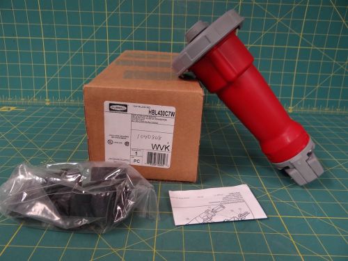 Hubbell HBL430C7W  Watertight Connector BODY  30A  480V