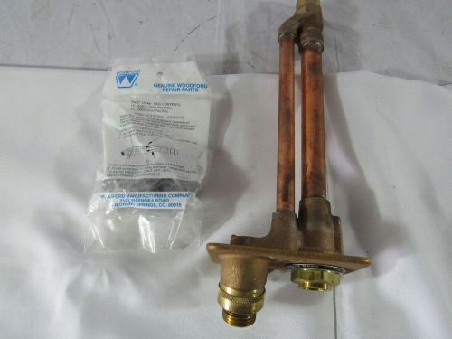 Woodford 65C-8-BR 65-Wall Hydrant C Inlet, 8-Inch, Rough Brass