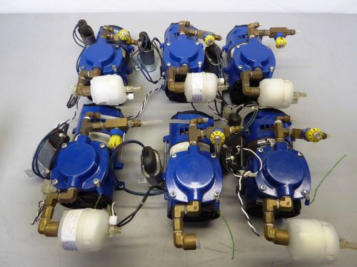 D128845 lot (6) thomas 107c/ef075-844 compressor / vacuum pumps for sale