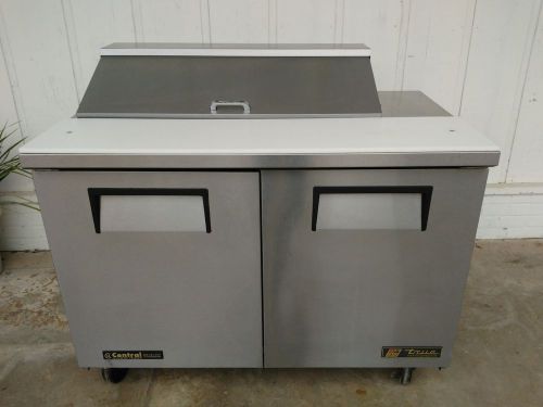 True tssu-48-10 48&#034; two door sandwich /salad prep refrigerator #1311 for sale