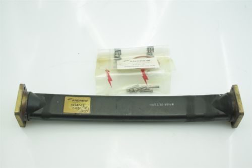 Andrew 1ft flexible microwave wr112 waveguide cbr ubr 7-10ghz  30cm 51727-12 for sale