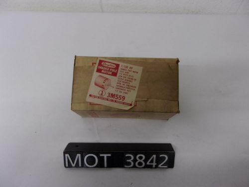 NEW Dayton .010 HP 3M559 Single Phase Shaded Pole Motor (MOT3842)