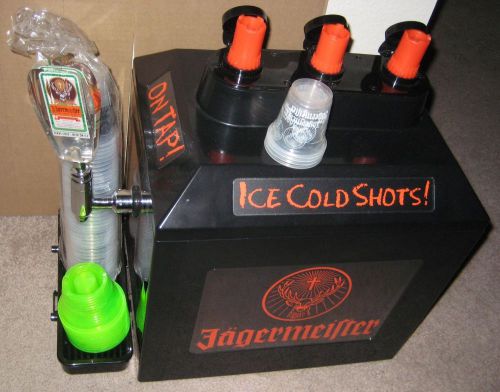 Jagermeister 3 Bottle Ice Cold Shots Tap Machine Jemus Bar Beverage Dispenser