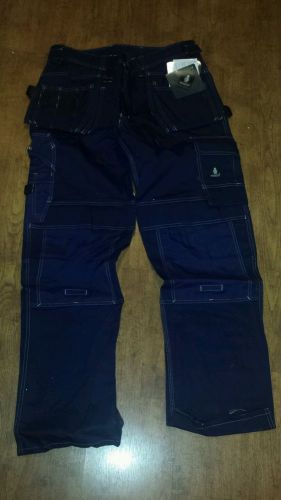 Mascot Atlanta Hardwear Pants &#034;Blue&#034;  size 38.5&#034;x35&#034;