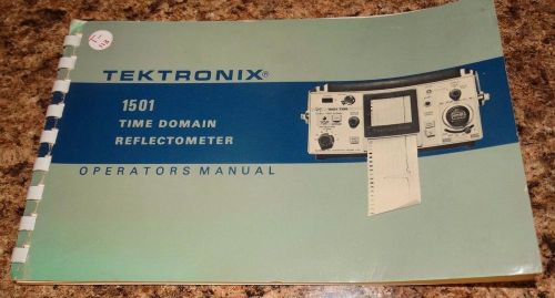 Tektronix 1501 Operators Manual