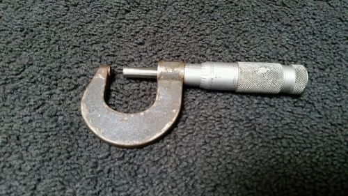 Vintage Brown Sharpe 1-inch Micrometer