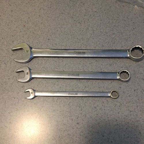 SNAP ON METRIC COMBINATION WRENCHES 10MM, 14MM, AND 19MM