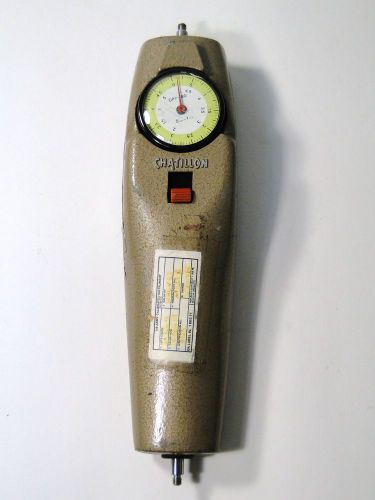 CHATILLON DPP-80 FORCE GAUGE PUSH-PULL SCALE GAGE 5 LBS (NEEDS SERVICE)