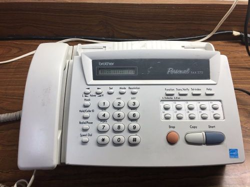 Brother FAX275 Personal Fax and Telephone