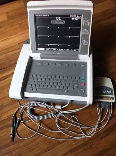 Ge mac 5500 ekg machine: modm, diag, faxm, gn12 for sale