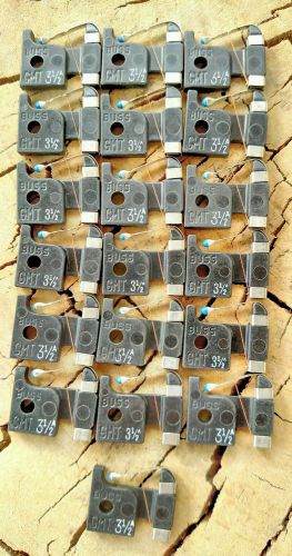 Cooper Bussman GMT-3 1/2   3 -1/2 Amp Fuse Lot of 19 Lot 121