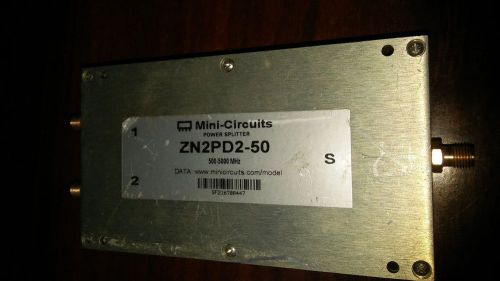MINI-CIRCUITS ZN2PD2-50-S+ POWER SPLITTER 500-5000 MHz