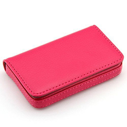 ChuangYi Flip Style Leather Business Name Card Wallet / Holder 25 Cards Case 4L