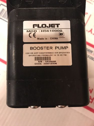 flojet pump Booster Pump Model H5610000