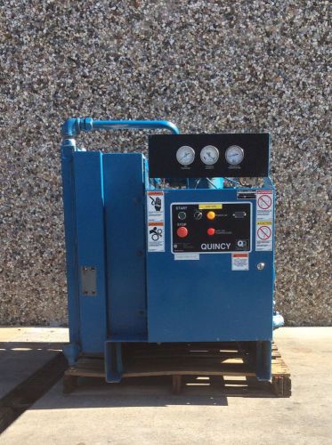 50hp quincy screw air compressor, #978 for sale
