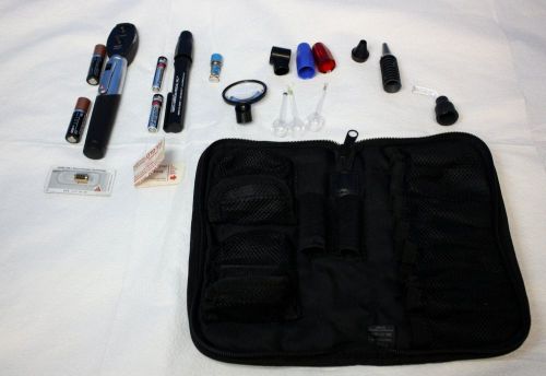 Nar deluxe corpsman special ops ent kit heine mini 3000 ophthalmoscope 20-0002 for sale