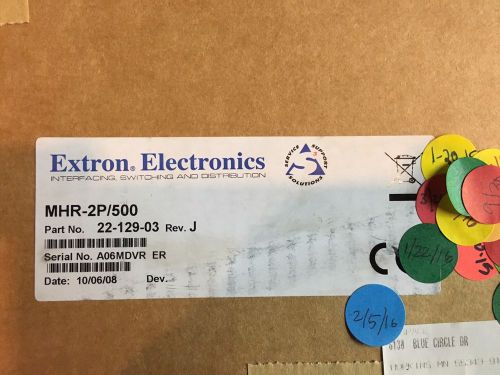 Extron MHR-2P/500  22-129-03