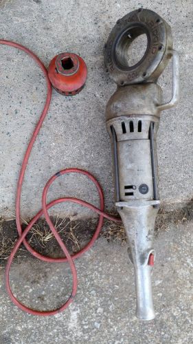 Ridgid model no. 700 pipe threader hand held power drive for sale