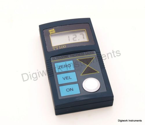 Brand New TIME TT100 Ultrasonic Thickness Tester Gage 1 Year Warranty *2 Probes*