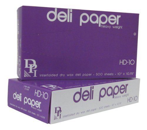 Durable packaging hd10 heavy weight deli sheets, 10&#034; x 10-3/4&#034; (pack of 6000) for sale