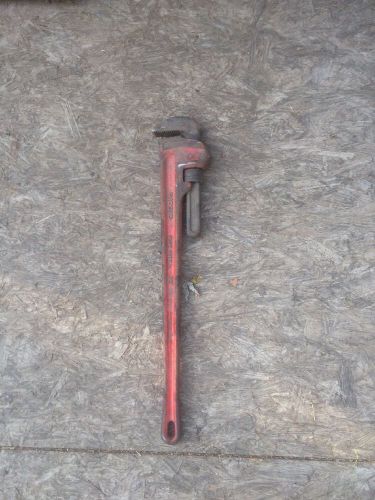 36&#034; ridgid steel pipe wrench for sale
