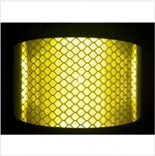 New 5*30cm  Fluorescence Yellow Reflective Safety Warning Conspicuity Tape