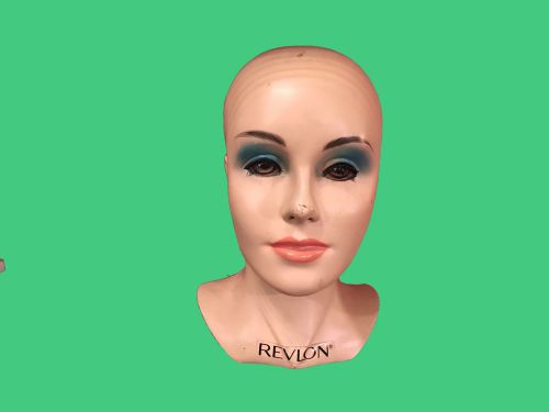 Mannequin head revlon cosmetics store display for sale