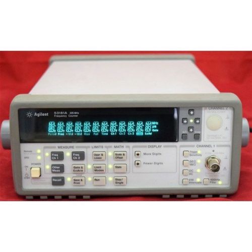0.1Hz-225Mhz 53181A 10Digits HP RF Frequency counter