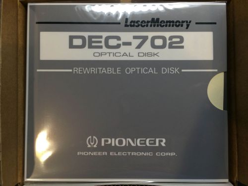 Pioneer DEC-702 OPTICAL 5.25&#039;&#039; RW 654MB (5 Per Box)