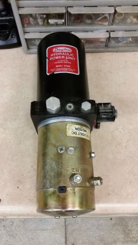 Dayton 12VDC Single Acting Hydraulic Power Unit, DIY Lift, Power Dolly, Dumper