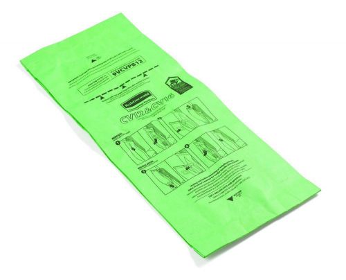 Rubbermaid 9vcvpb12 replacement paper bag for 9vcv12 &amp; 9vcv16 (10 pack) for sale