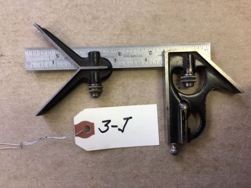 Starrett combination square &amp; center with 6&#034; rule - used but in very good shape