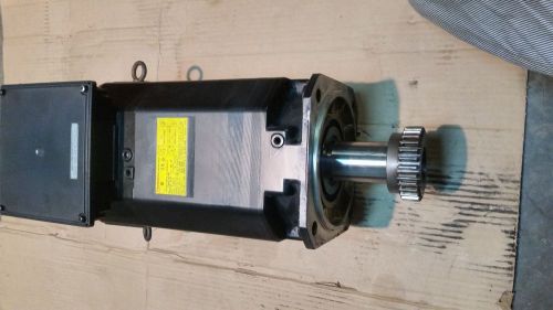 Fanuc model# a6 ac spindle motor, # a06b-0854-b100, 1500/8000 rpm, used, tested for sale