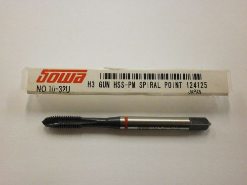 Sowa Tool 10-32 H3 Spiral Point Red Ring Tap CNC Style 48 HRC HSS 124-125 ST04