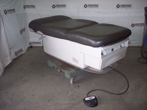 Ritter 222-007-201-4 power examination table for sale