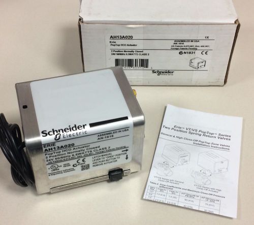 Schneider electric, erie, ah13a020 poptop hco 24v n.c. switch actuator for sale