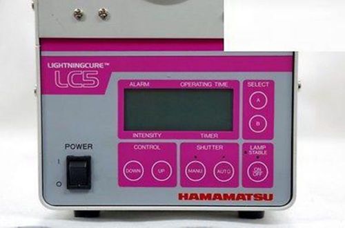 Hamamatsu LC5 UV Spot Lightsource LightningCure Excellent Condition