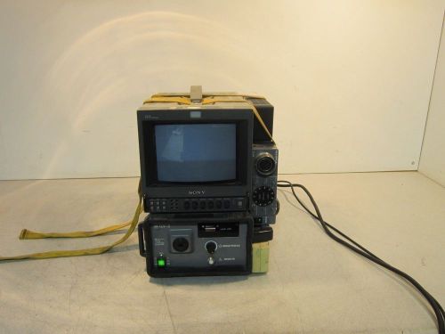 Borescope olympus ilv-2 light source, iv-5a scope control, w/ sony monitor for sale