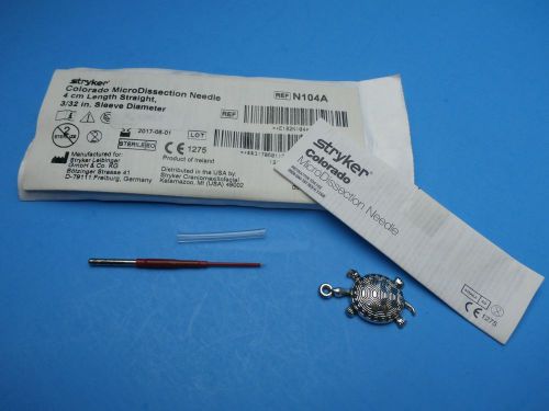 Stryker- Ref N104A  Colorado MicroDissection Needle  Straight.Length 4cm,In Date