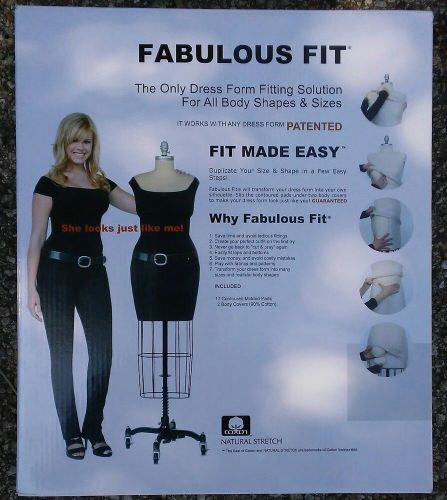 Fabulous Fit Dress form fitting system--Large