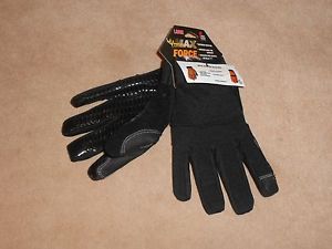 NEW, MIDWEST MAX FORCE SUPERIOR GRIPPING GLOVES, SIZE LARGE, BLACK