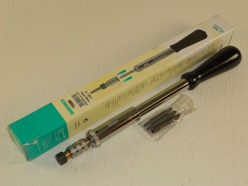 SCHRODER Spiral Ratcheting Screwdriver (Drill) - 1/4&#034; Hex Shaft - 1.082.4