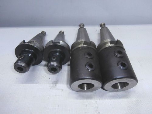 Lot of 4 nice, clean bt35 end mill holders for sale
