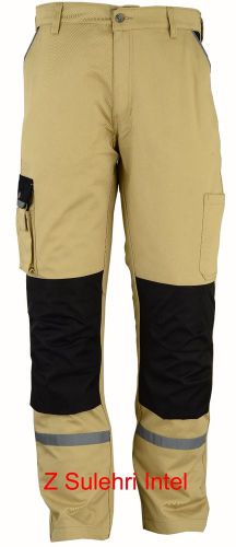 Work Trouser with 3M Reflective Tape, Heavy Poly/Cotton Fabric, Multi Pockets