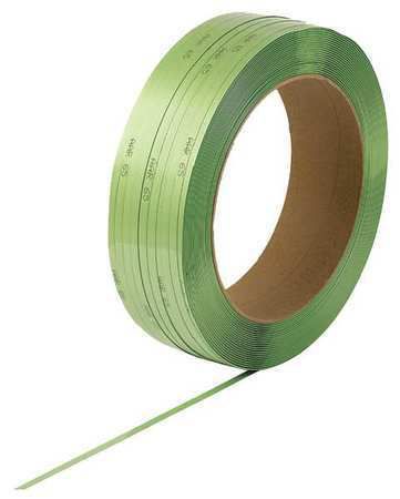 33RZ19 Plastic Strapping, 4000 ft. L, 0.89 mil
