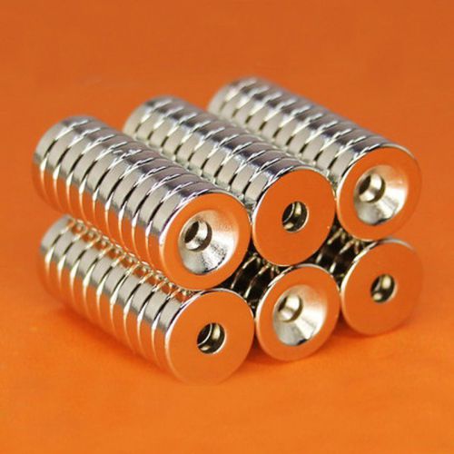 10/20/50Pcs N35 12 x3mm Round Rare Earth Super Strong Magnets Neodymium Hole 3mm