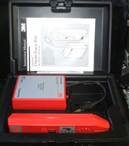 Scotchtrak 3M Circuit Tracer Kit TK-3B Tested &amp; Working Carrying Storage Case