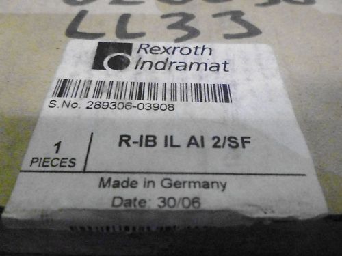 REXROTH R-1B1LA12S/I INLINE TERMINAL INPUT *NEW IN BOX*